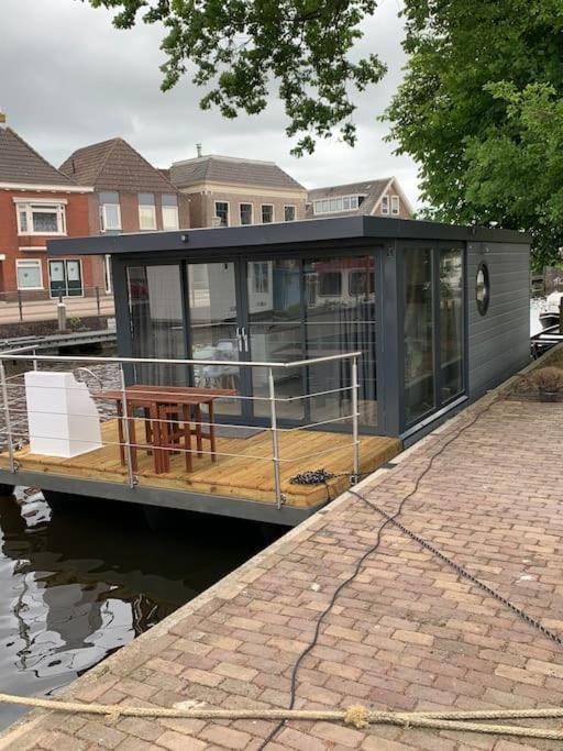 Unique New Houseboat Moored 4 Apartment Zwartsluis Exterior photo
